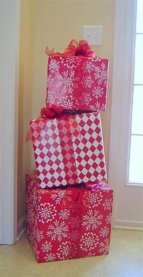 how to stack gift towers